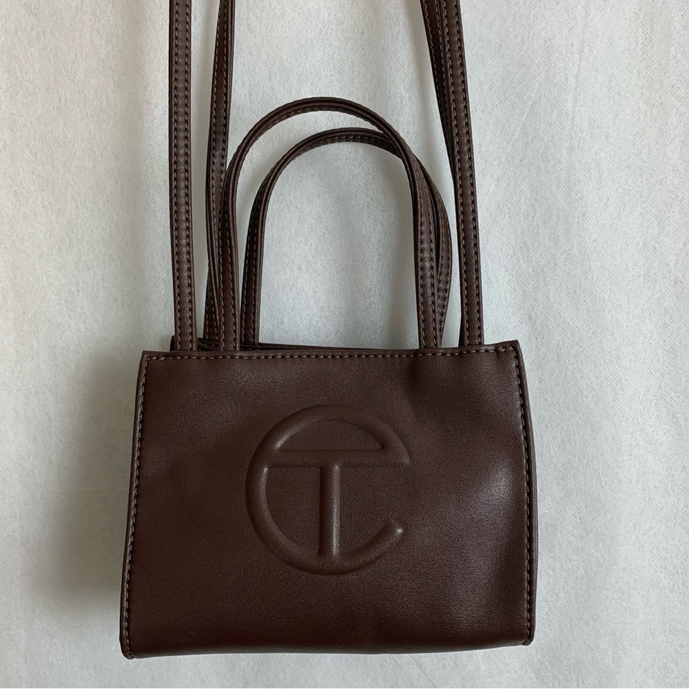 Telfar Brown Shopping Bag